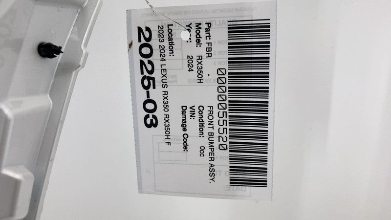 ⭕ 2023 2024 Lexus RX350 RX350h Front Bumper Cover Assembly OEM 52119-0