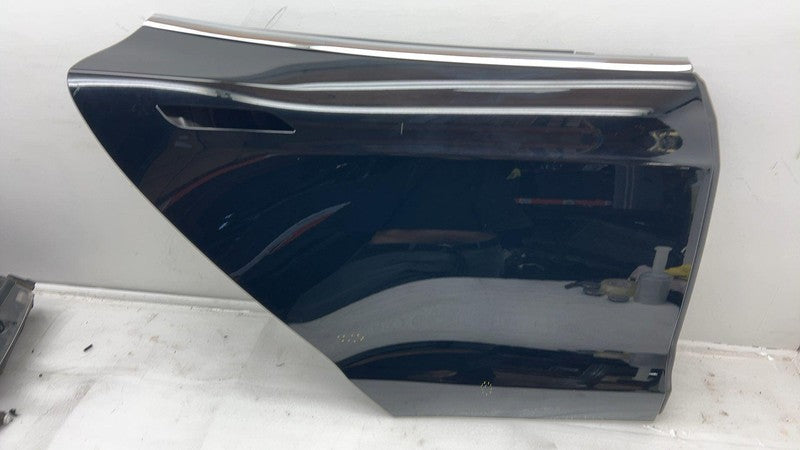 2012-2015 Tesla Model S Rear Passenger Side Door Shell Panel Right Black - PBSB