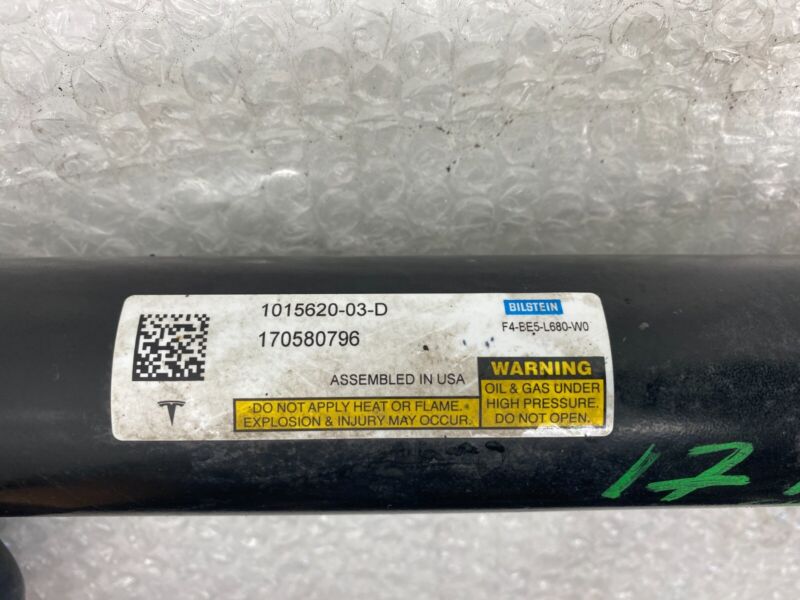1015620 03 D 2012-2020 Tesla Model S Rear Right Shock Strut Absorber and Coil Spring Assembly