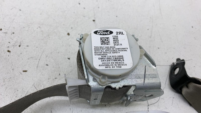 2013 2014 2015 2016 2017 2018 Ford C-Max Rear 2nd Row Seat Belt & Retractor Assy