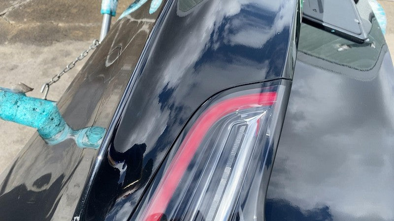 ⭕ 2017-2020 Tesla Model 3 M3 Rear Trunk Decklid Shell Panel Assembly Black PBSB