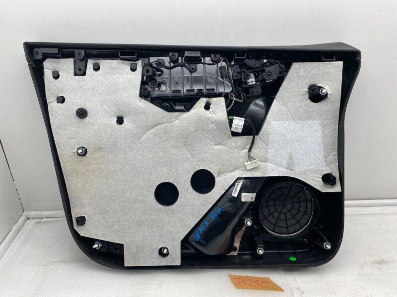 105548313F ⭕16-20 Model X MX Front Right Door Panel Trim Card Cover w/ Molding 1055483-13-F