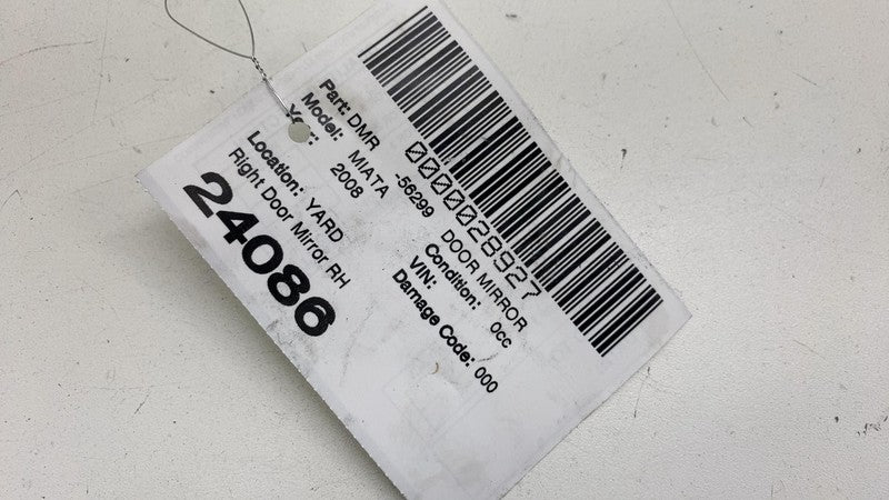 ⭕ 2006-2015 Mazda MX-5 Miata Front Right Side Door Side View Mirror As