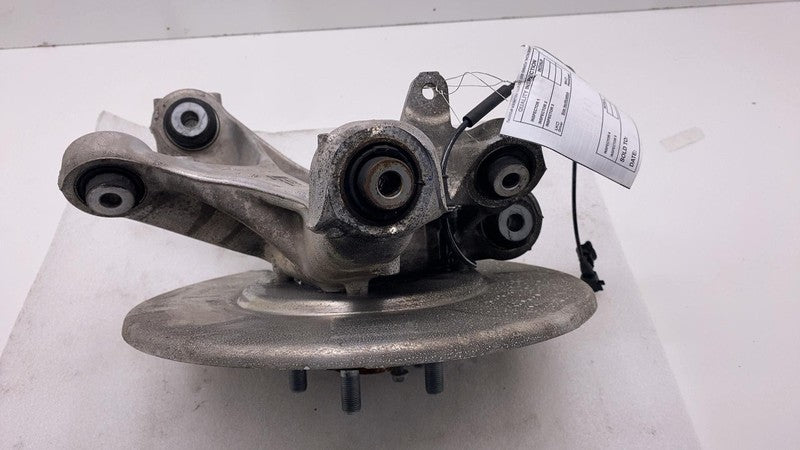 104412300B 2017-2023 Tesla Model 3 Rear Left Suspension Knuckle Spindle w/ Shield & ABS RWD
