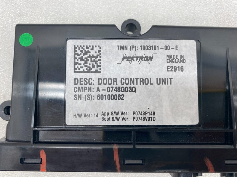 100310100E ⭕ 12-20 Tesla Model S Door Control Unit Module Mechanism Controller 1003101-00-E