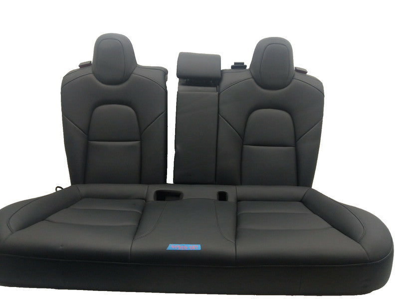 ⭕ 2017 2018 2019 2020 Tesla Model 3 Rear 2nd Seat Upper and Lower Cushion Black
