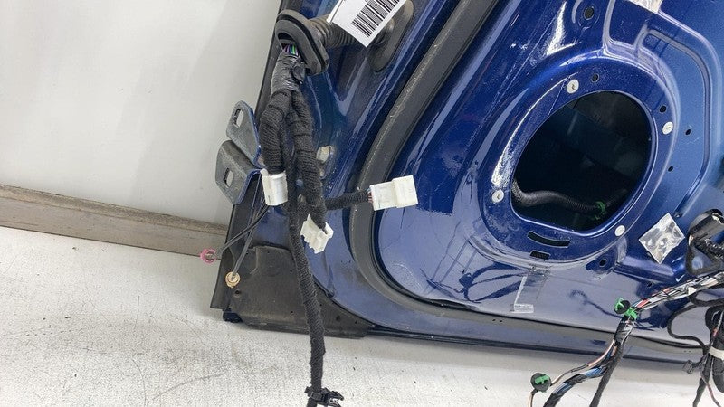 2012-2015 Tesla Model S Front Passenger Side Door Shell Panel Right RH Blue PPSB