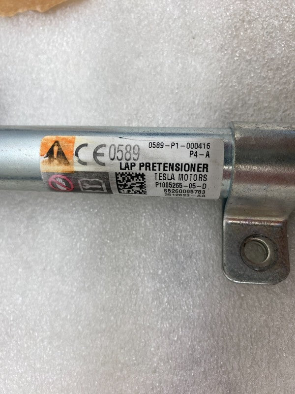100526505D 12-20 Model S Front Right Lap Pretensioner 16-20 Model X Front Left 1005265-05-D