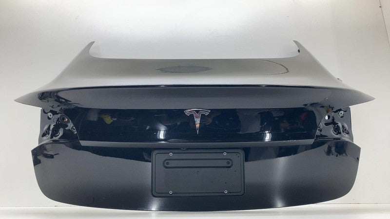 1118167-00-C ⭕ 2017-2020 Tesla Model 3 Rear Trunk Decklid Shell Panel Black PBSB 1118167-00-C
