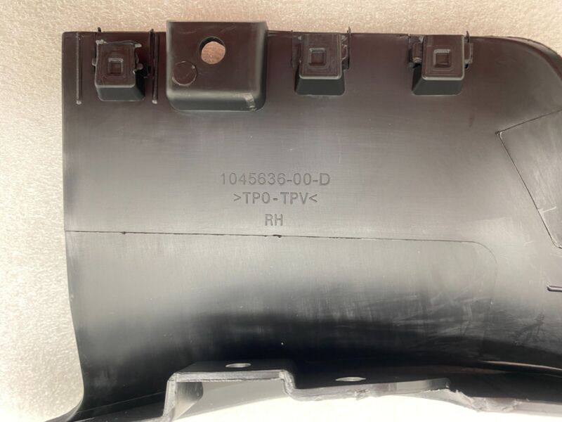 2016-2020 Tesla Model X Rear Passenger Rocker Panel Sill Wheel Fairing Right RH