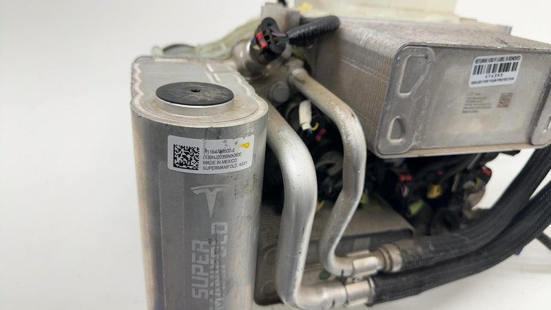 154759500E 21-24 Model 3 Supermanifold Refrigerant Chiller + Coolant Reservoir 1547595-00-E