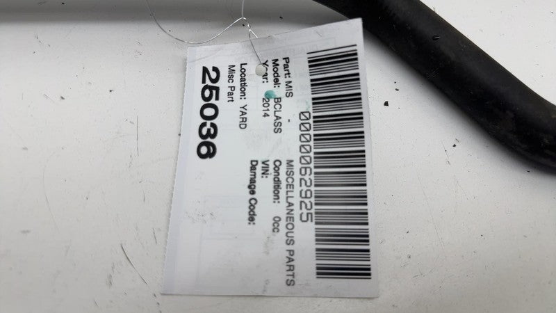 1015554-00-C ⭕ 2014-2020 Mercedes-Benz B Electric Drive Engine Coolant Pipe Hose 1015554-00-C