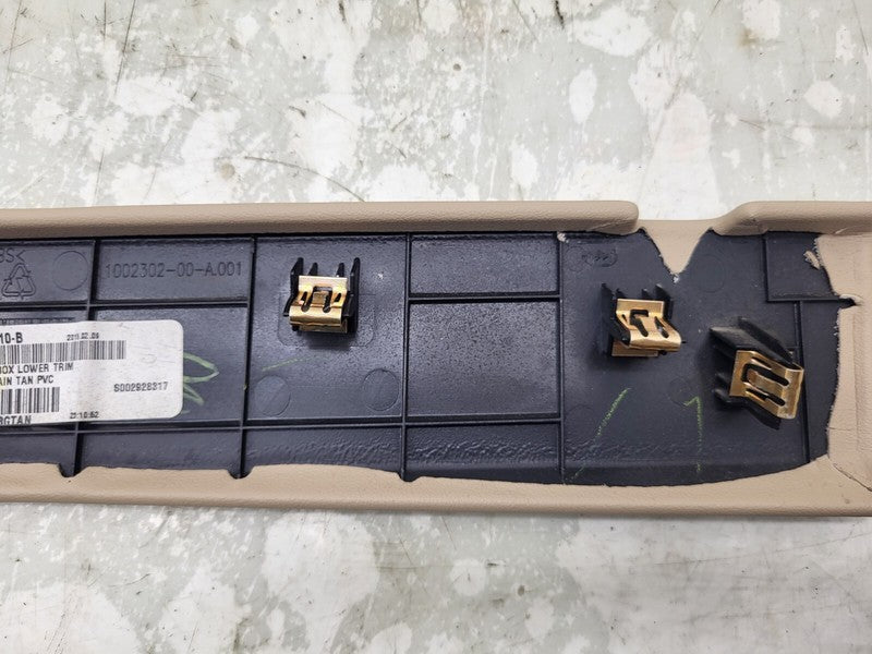 100230200A ⭕ 16-20 Model S Instrument Panel Lower Glove Box Compartment Trim 1002302-00-A