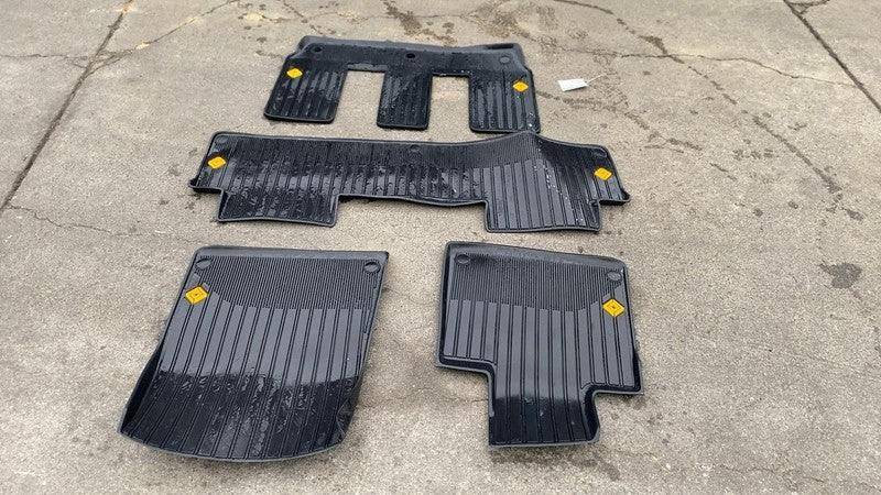 PT00818683-A ⭕ 22-25 Rivian R1S Front & Rear Floor All Weather Carpet Cover Mat PT00818683-A