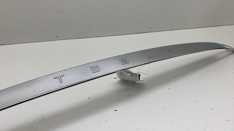 100885600A ⭕ 12-15 Model S Rear Liftgate Applique Trunk Chrome Molding Strip 1008856-00-A
