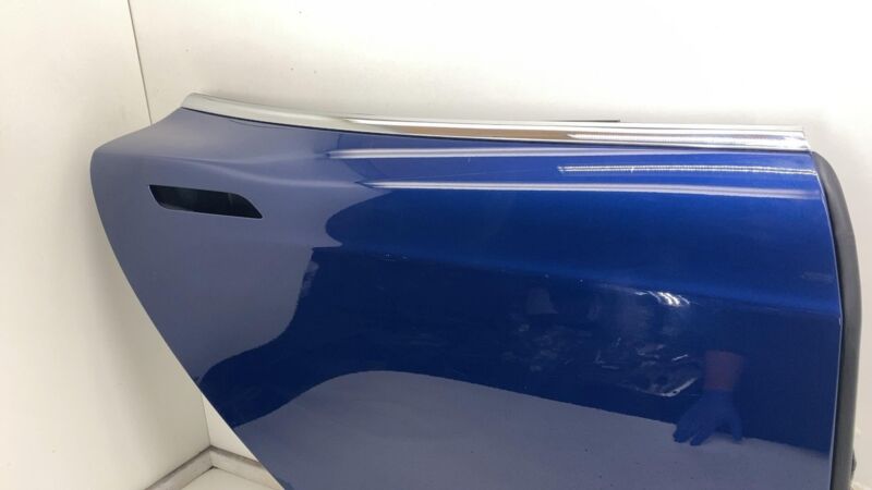 2012-2015 Tesla Model S Rear Passenger Side Door Shell Panel Right RH Blue PPSB