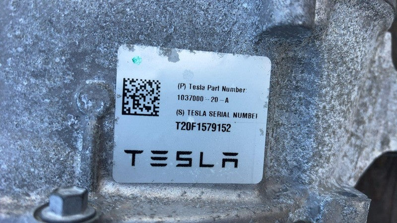 ⭕ 20-21 Tesla Model S Electric Engine Motor Rear Small Drive Unit 1037