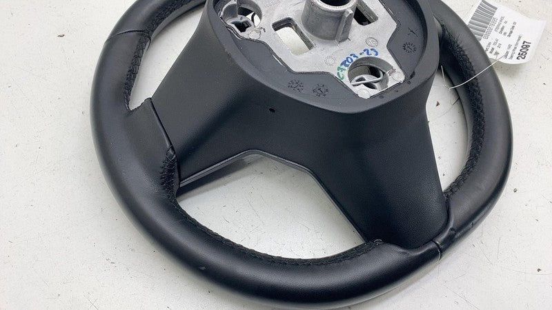110532400E ⭕ 2017-2020 Tesla Model 3 Steering Wheel Leather Black (Non-Heated) 1105324-00-E