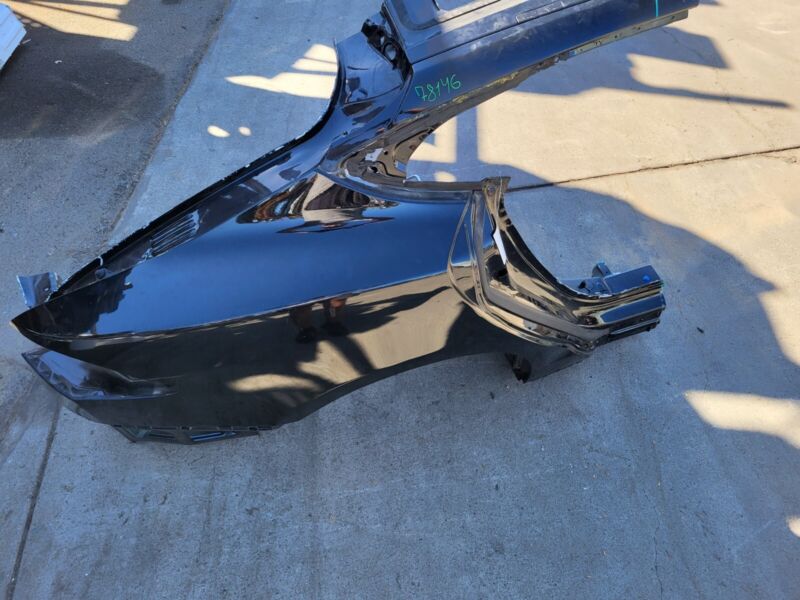 Does not apply 2012-2015 Tesla Model S Rear Right Quarter Body Side Panel Structural Cut Out RH