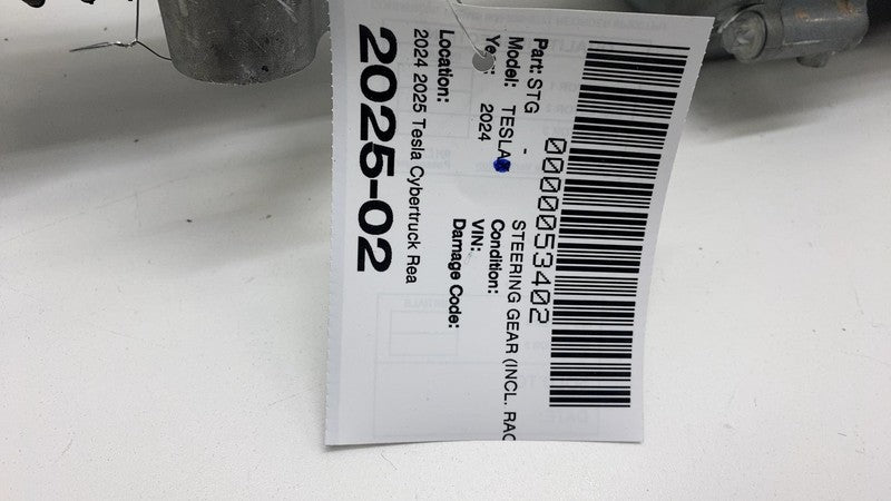 2024-2025 Tesla Cybertruck Rear Power Steering Gear Actuator Rack & Pi