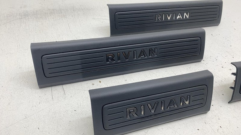 PT-00001390 22-24 Rivian R1T Front/ Rear LH & RH Door Sill Scuff Plate PT00001399/PT00001404