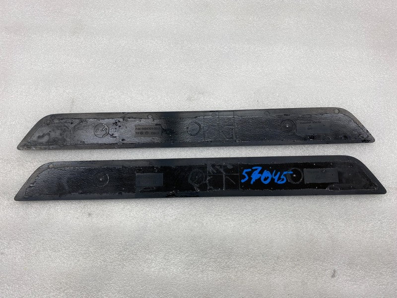 ⭕ 20-24 Model Y Front Left & Right Door Sill Scuff Plate Cover Trim 14