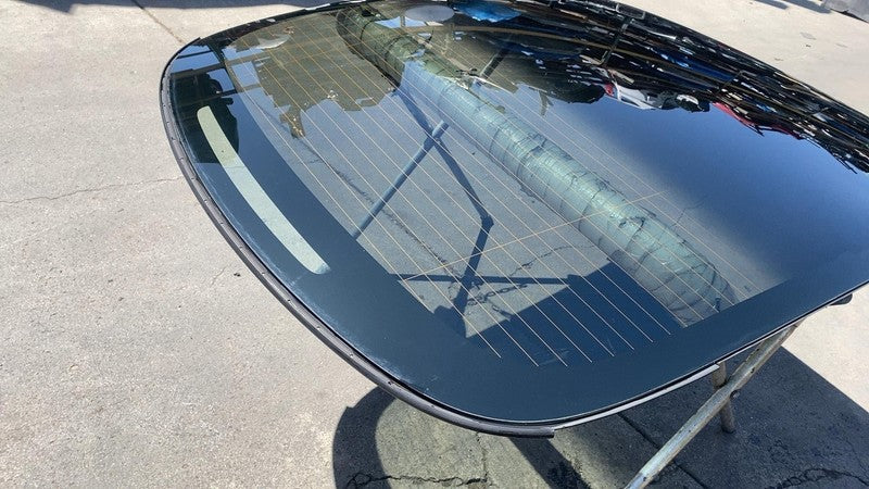 ⭕ 17-20 Model 3 M3 Rear Trunk Panoramic Backlite Glass Back Section 14