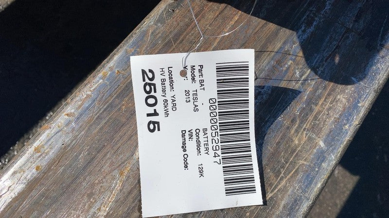 2012-2015 Tesla Model S MS High Voltage HV Battery Pack Module Assy 60kWh 350VDC