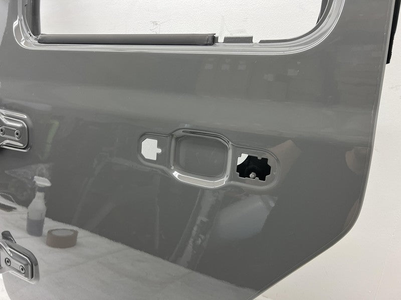 ⭕ 2021-2023 Jeep Wrangler 4XE Sahara Rear Door Shell Panel Left Gray 6