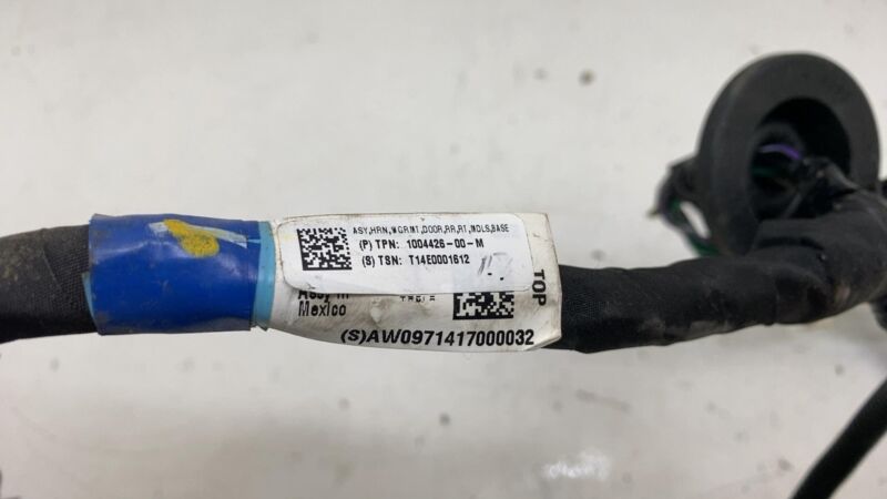 100442600M ⭕12-20 Tesla Model S Rear Door Wiring Harness Cable Wire Loom Right 1004426-00-M