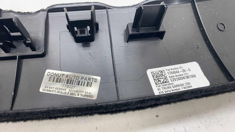 ⭕ 2024 2025 Tesla Model 3 M3 Rear Trunk Garnish Trim Panel Assembly 17