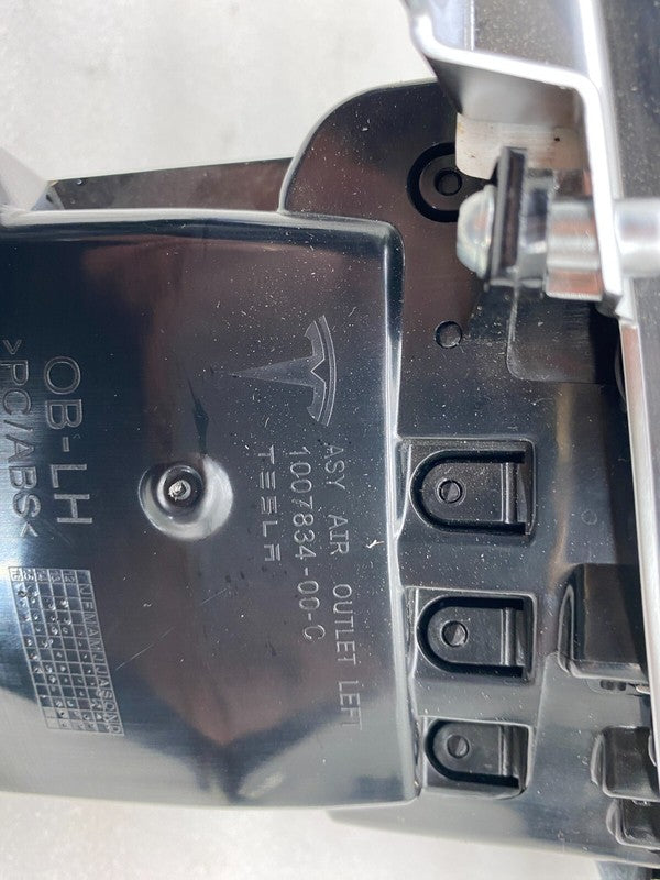 100783400C ⭕2012-2015 Tesla Model S MS SET of Dash A/C Air Vent Outlet Dashboard Trim Panel