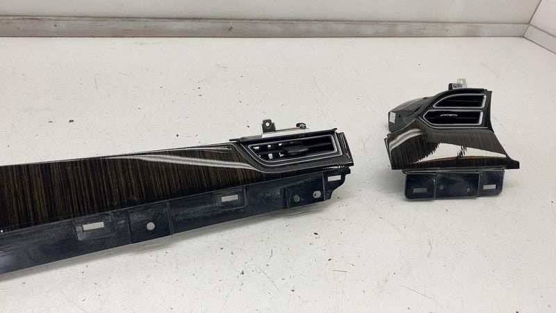 ⭕12-15 Model S SET of Dash A/C Air Vent Outlet Dashboard Trim Panel 10