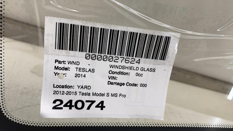 102163400C 12-15 Model S Windshield Heated Wiper Area -Lower Mount Mirror Type 1021634-00-C