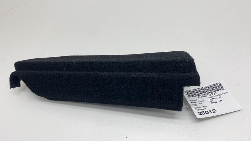 160653700B 2021-2024 Tesla Model S Passenger Soft Trim Trunk Bracket Right RH 1606537-00-B