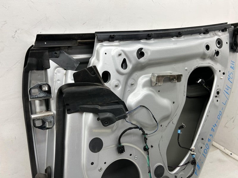 2012-2015 Tesla Model S Rear Passenger Side Door Shell Panel Right White - PMSS