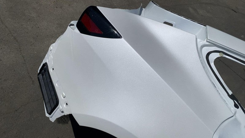 ⭕ 17-20 Tesla Model 3 Rear Right Quarter Panel Structural Frame Cut White - PPSW