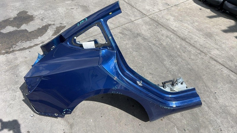 ⭕ 2017-2020 Tesla Model 3 Rear Right Quarter Panel Structural Cut Out Blue PPSB