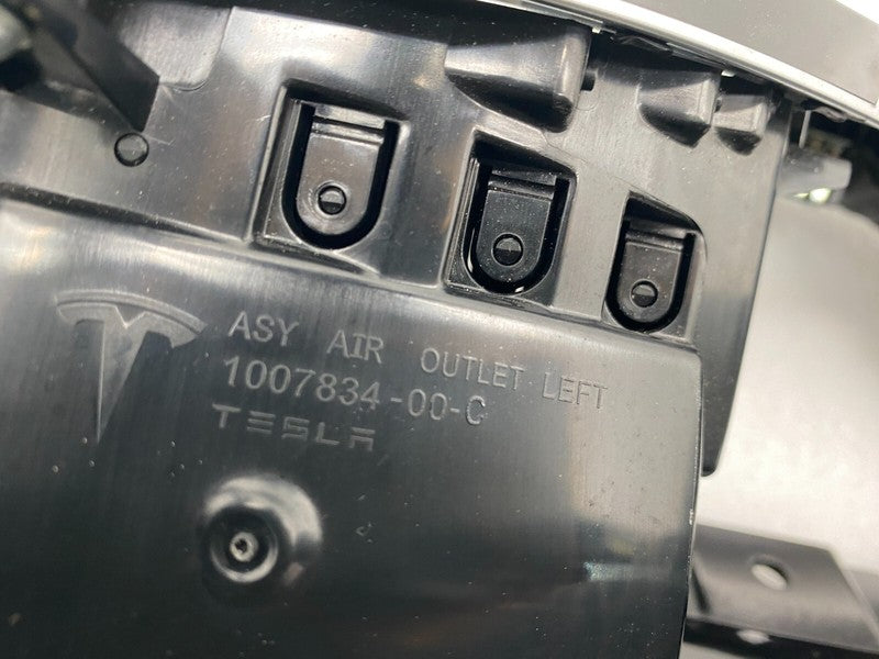 ⭕2012-2015 Tesla Model S SET of Dash A/C Air Vent Outlet Dashboard Tri