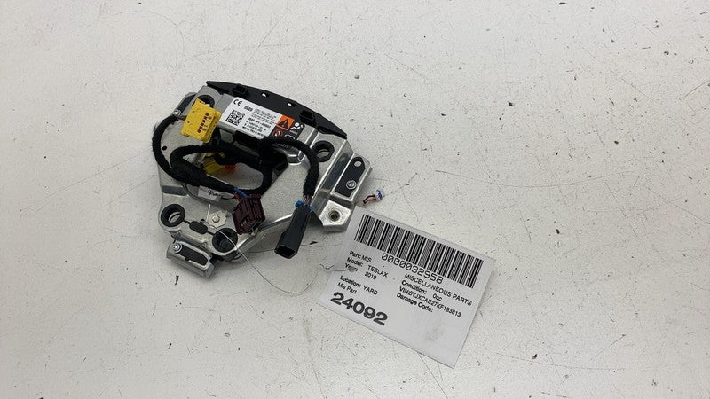 1036774-00-C 16-20 Model S X Steering Wheel Plate Bracket Safety Control Module 1456168-81-A