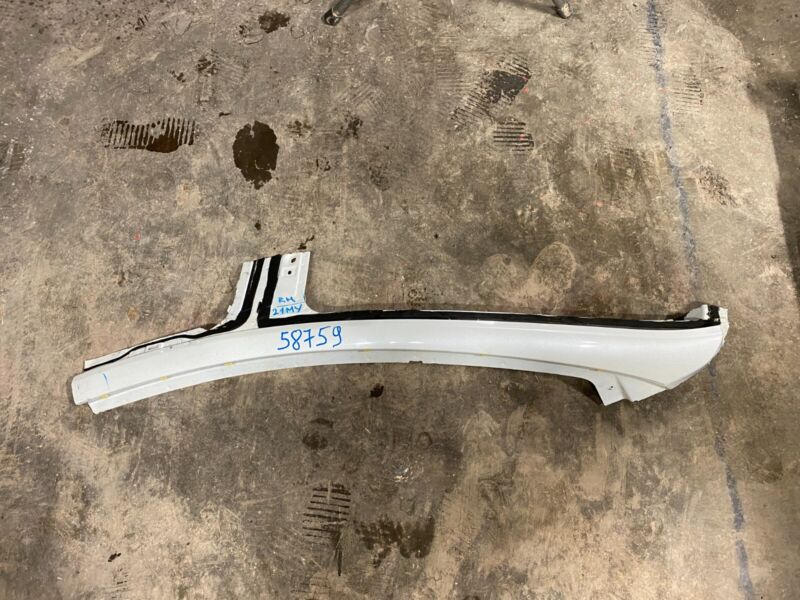 Does Not Apply 2020-2023 Tesla Model Y MY Front A Pillar Leg Panel Body Frame White PPSW