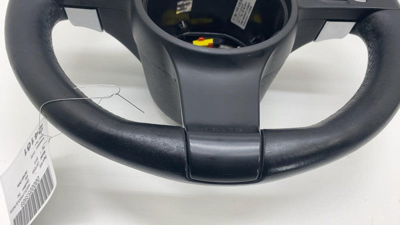 2011-2014 Porsche Cayenne Front Driver Steering Wheel w/ Control Switches Black