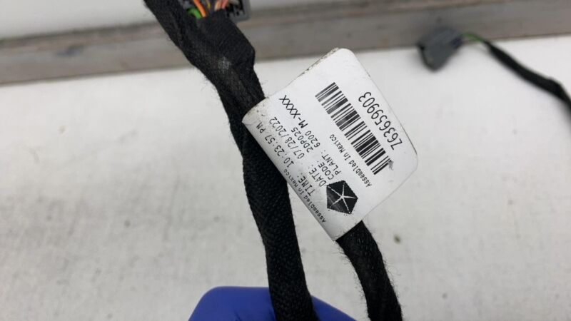 ⭕ 21-24 Chrysler Pacifica Rear Passenger Side Sliding Door Wire Harness Right RH