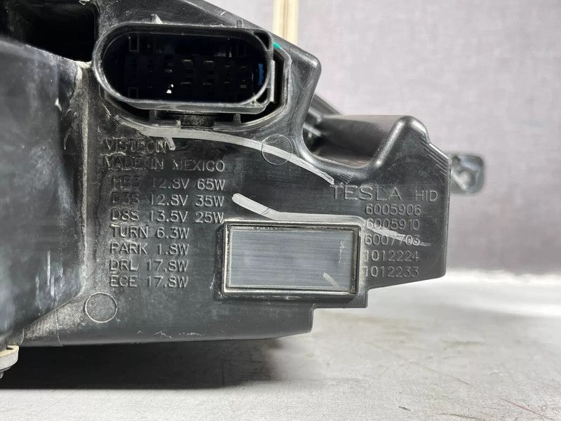 600590600D ⭕ 12-15 Model S Driver Side LED Headlamp Xenon HID Head Light Left 6005906-00-D