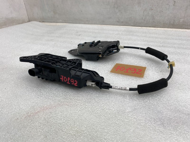 1500397 00 E ⭕ 2021-2025 Model S Hood Latch Double Pull Single Actuator w/ Cable 1500397-00-E