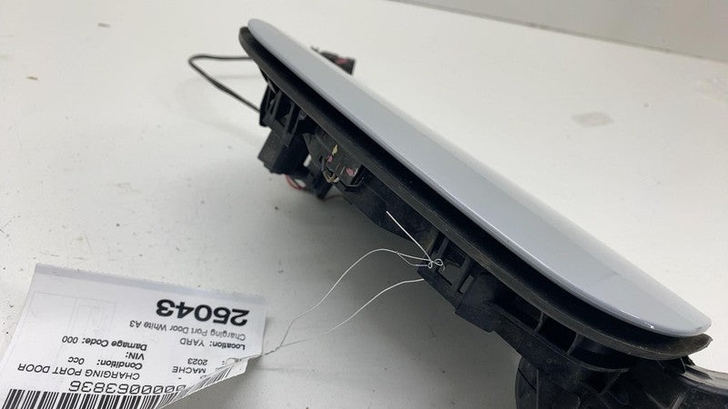 LJ8B10C714AA ⭕ 21-24 Ford Mustang Mach-E Charging Port Door Cover White - A3 LJ8B-10C714-AA