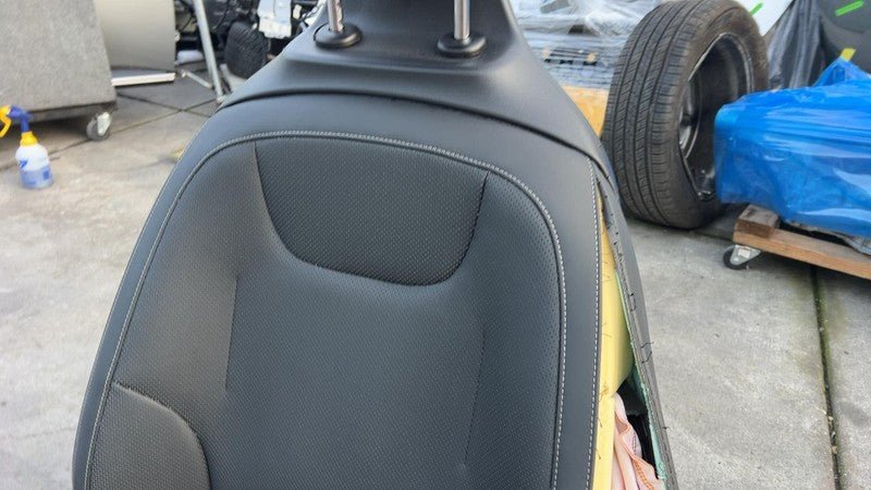 2022 2023 2024 Kia EV6 Front Driver Side Seat w/ Headrest Left Perforated Black