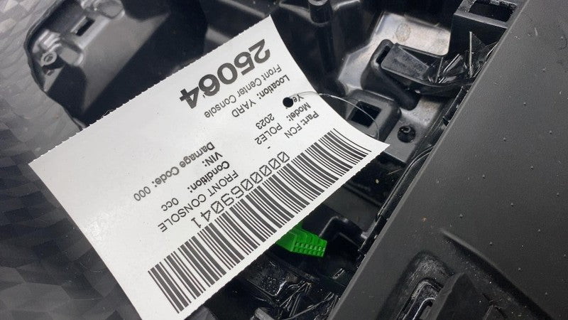 ⭕ 2021-2023 Polestar 2 PS2 Front Center Console w/ Arm Rest & Storage Cup Holder