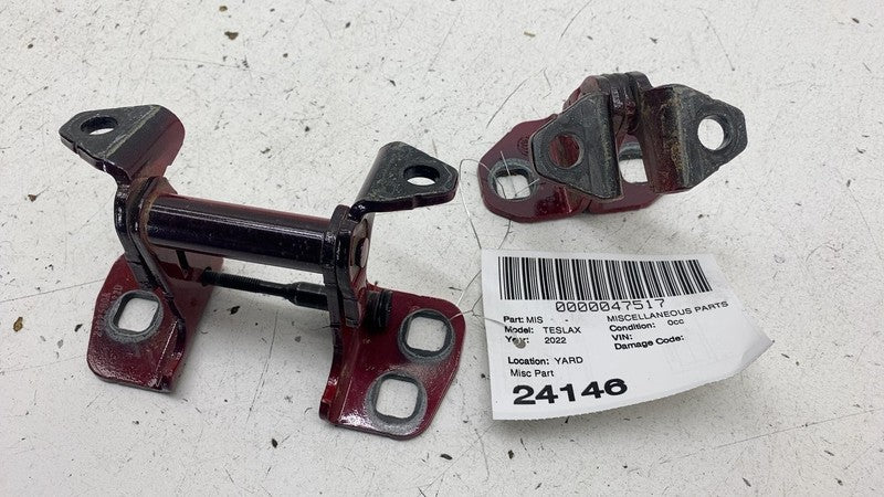 ⭕ 2016-2023 Tesla Model X MX Front Upper & Lower Door Hinge Closure Assist SET