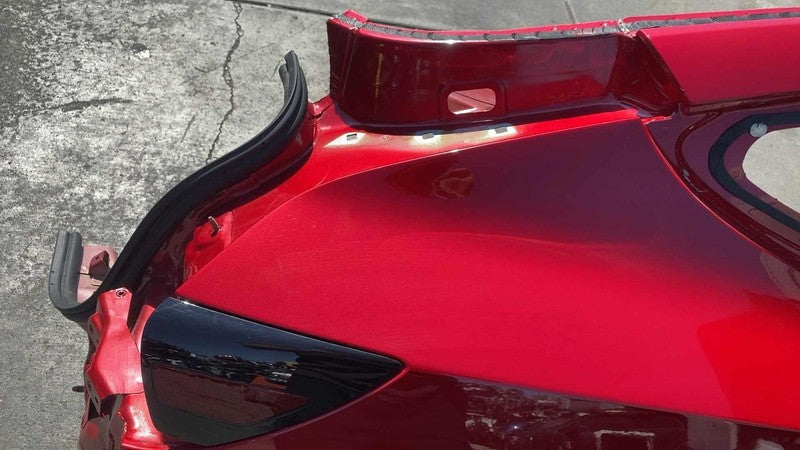 ⭕ 17-20 Tesla Model 3 M3 Rear Right Quarter Panel Structural Frame Cut Red PPMR